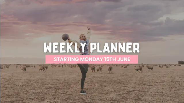 WEEKLY PLANNER