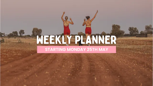 WEEKLY PLANNER