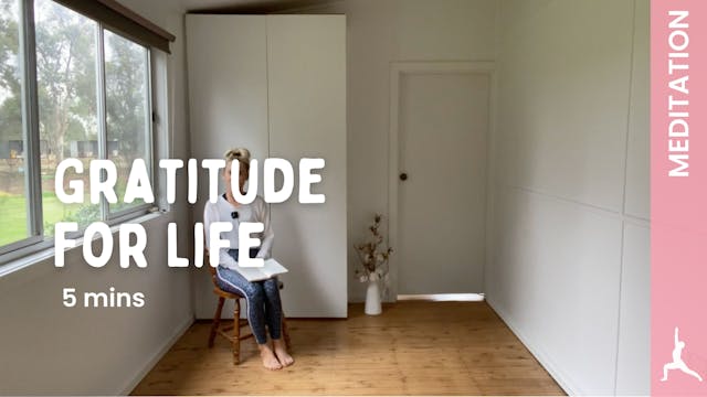 Gratitude For Life - Meditation