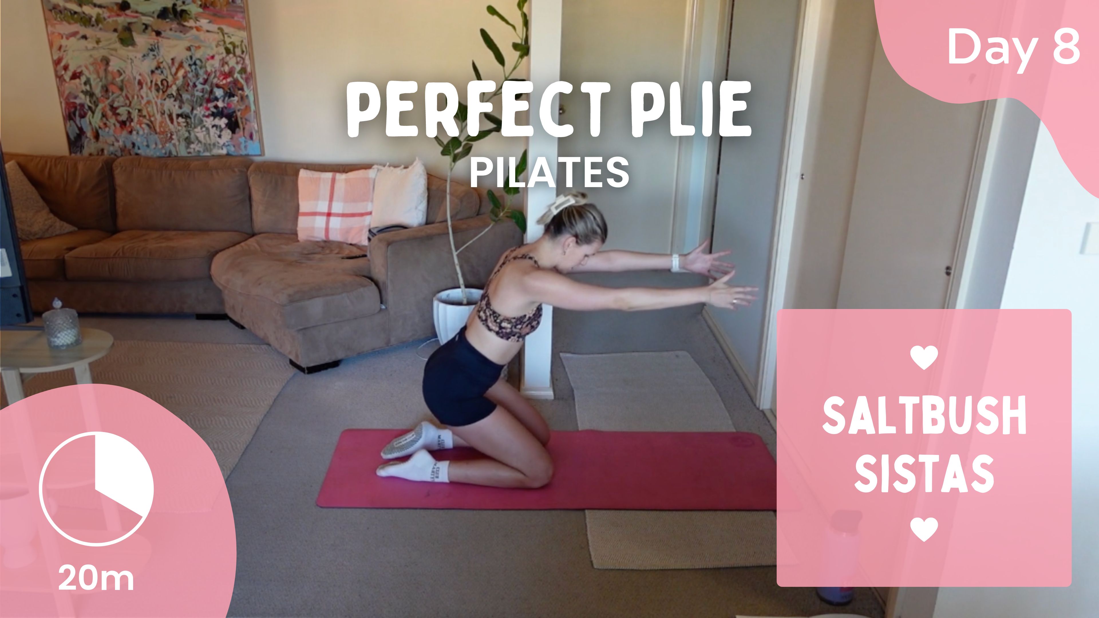 Day 8 - Perfect Plie - Pilates - Saltbush Sista