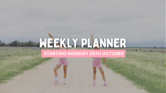 WEEKLY PLANNER
