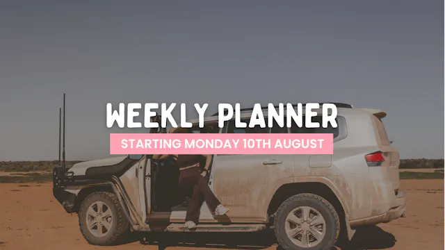 WEEKLY PLANNER