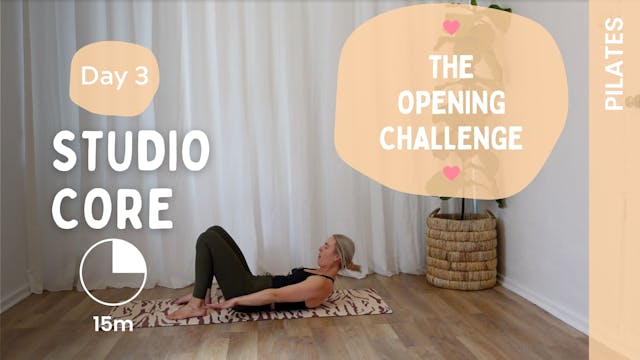 Day 3 - Studio Core - Pilates - The O...