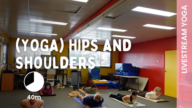 Yoga Hay - Shoulders and Hips