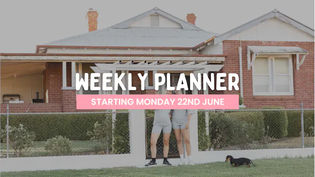 WEEKLY PLANNER