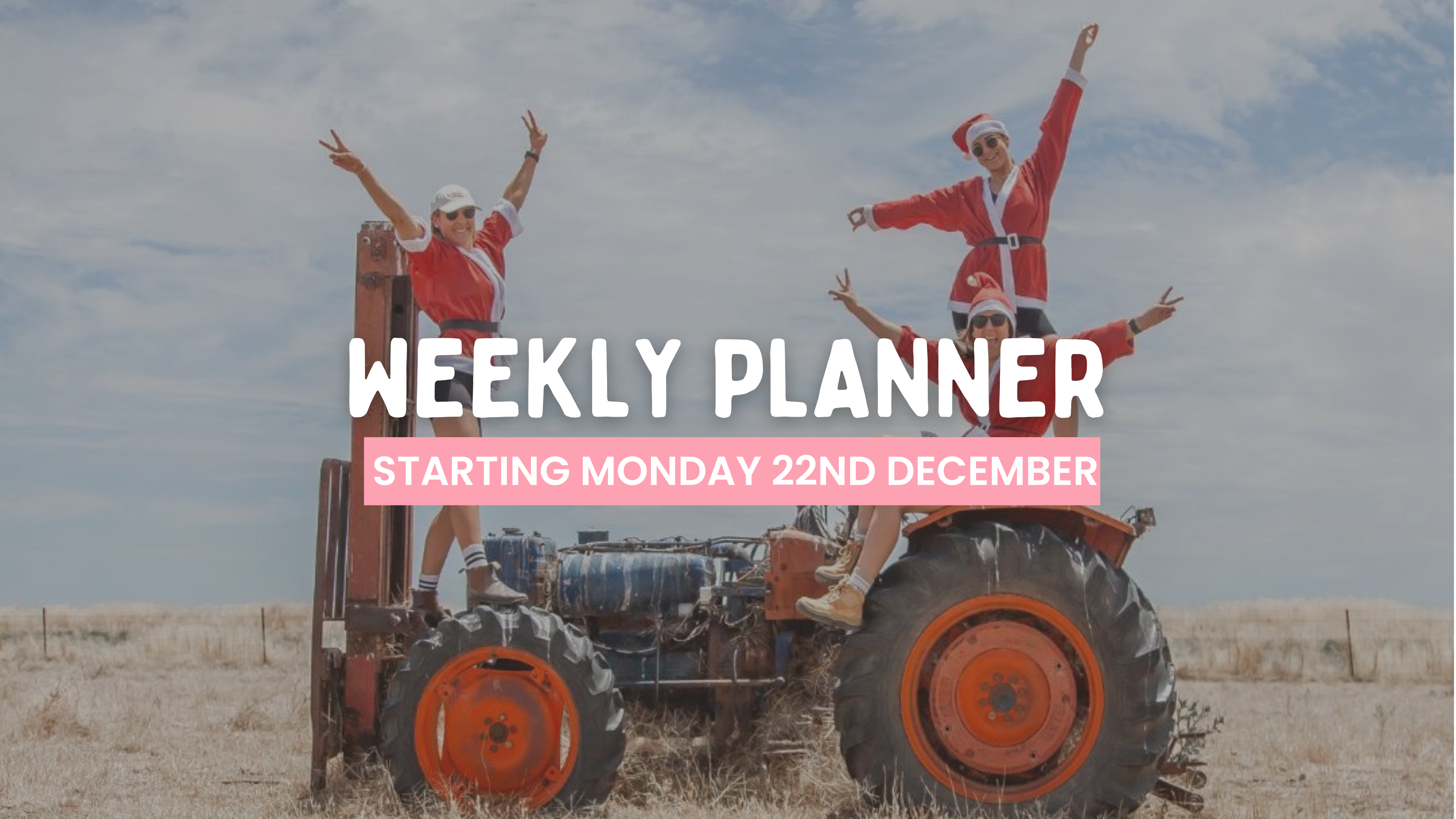 WEEKLY PLANNER