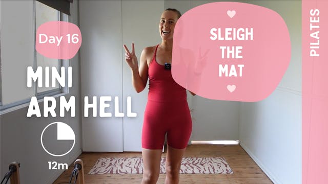 Day 16 - Mini Arm Hell (Tuesday 16th ...