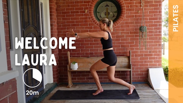 Welcome Laura - Pilates 