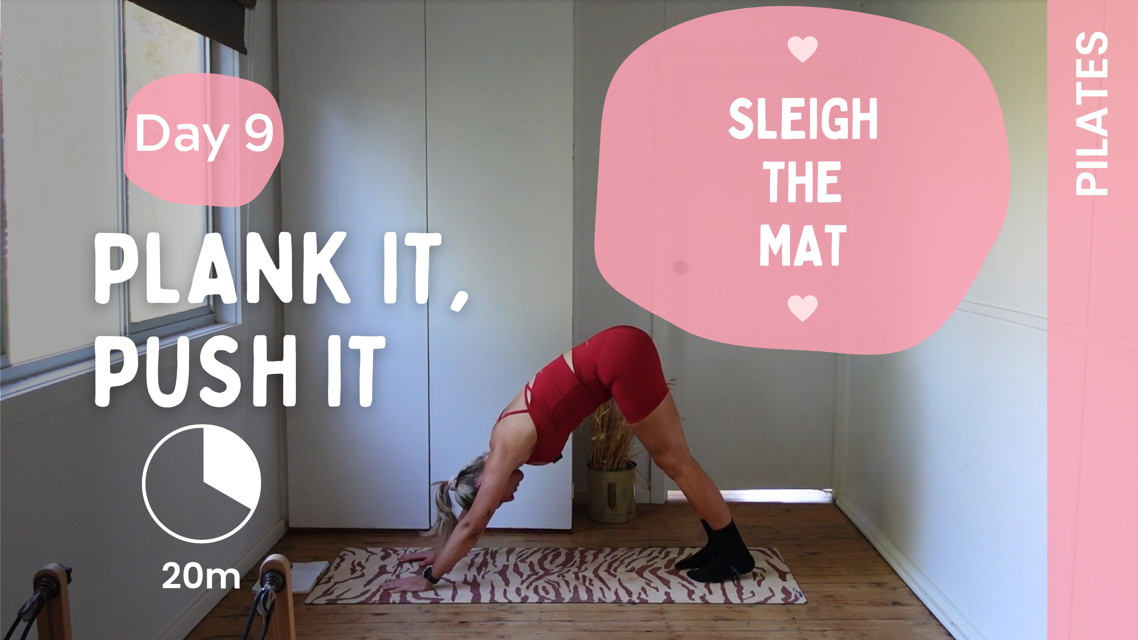 Day 9 - Plank it, Push it (Tuesday 9th Dec)