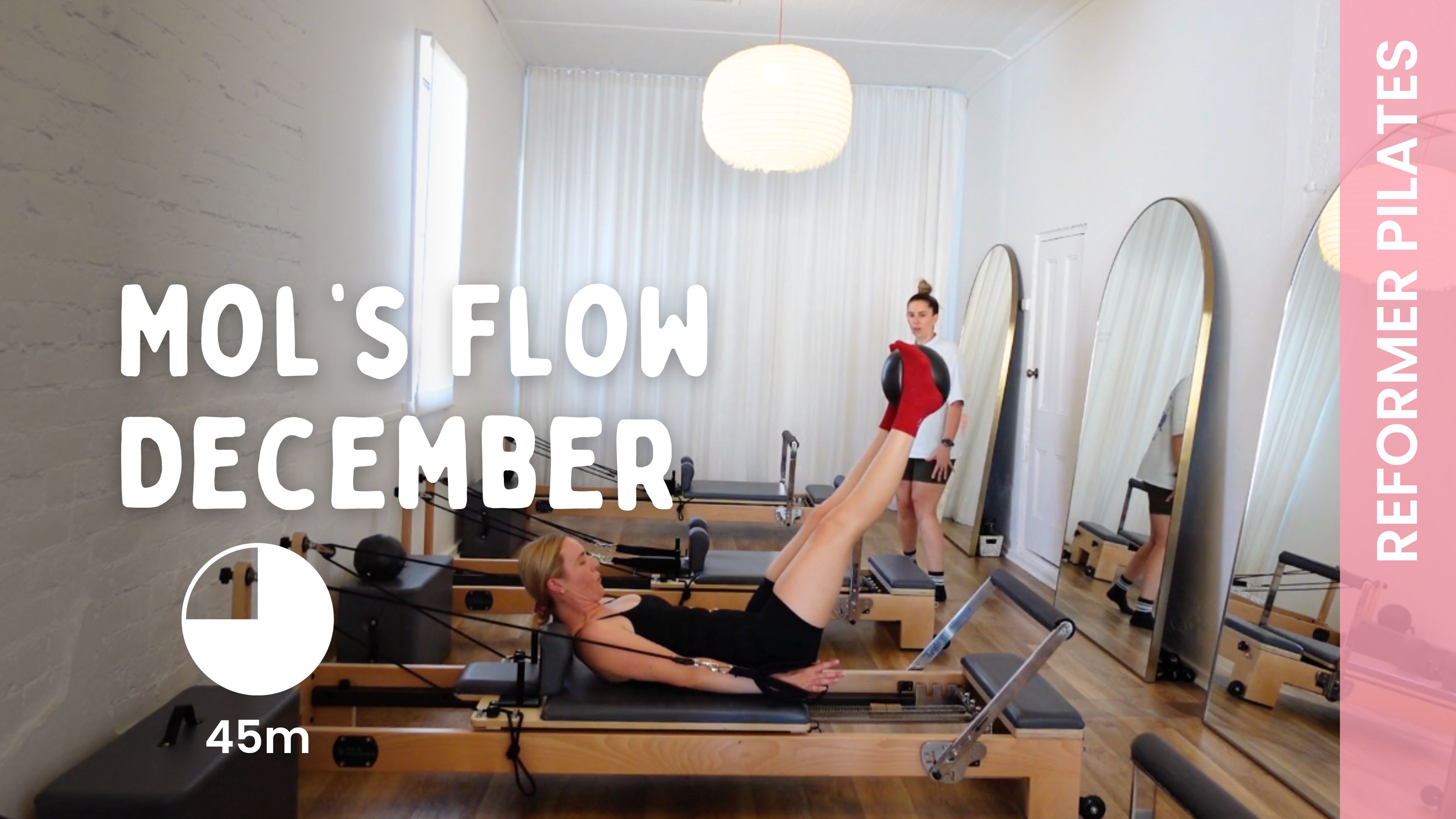 Mol's December Flow - Reformer Pilates
