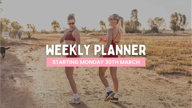 WEEKLY PLANNER