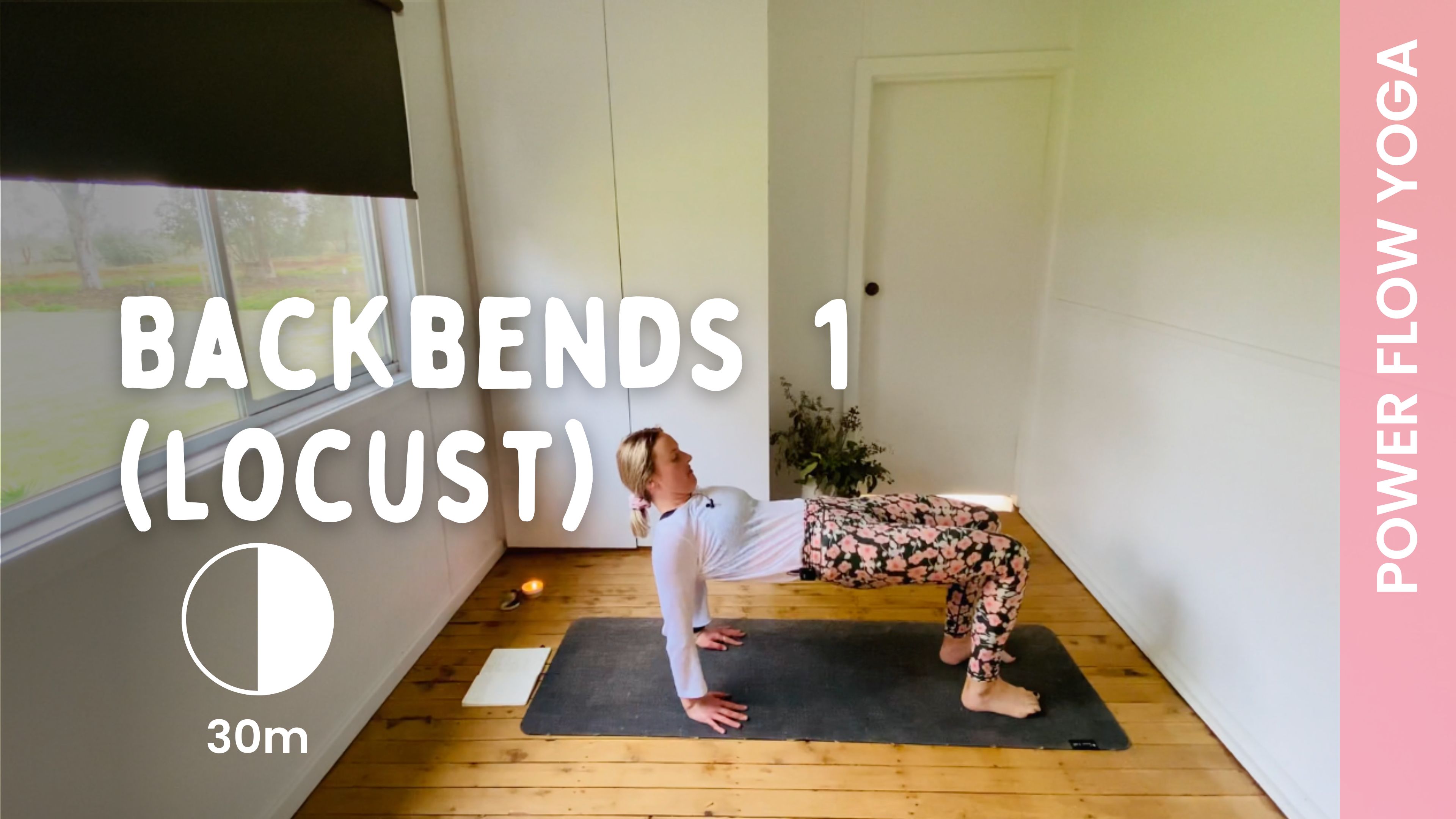 Backbends 1 - Locust - Power Yoga