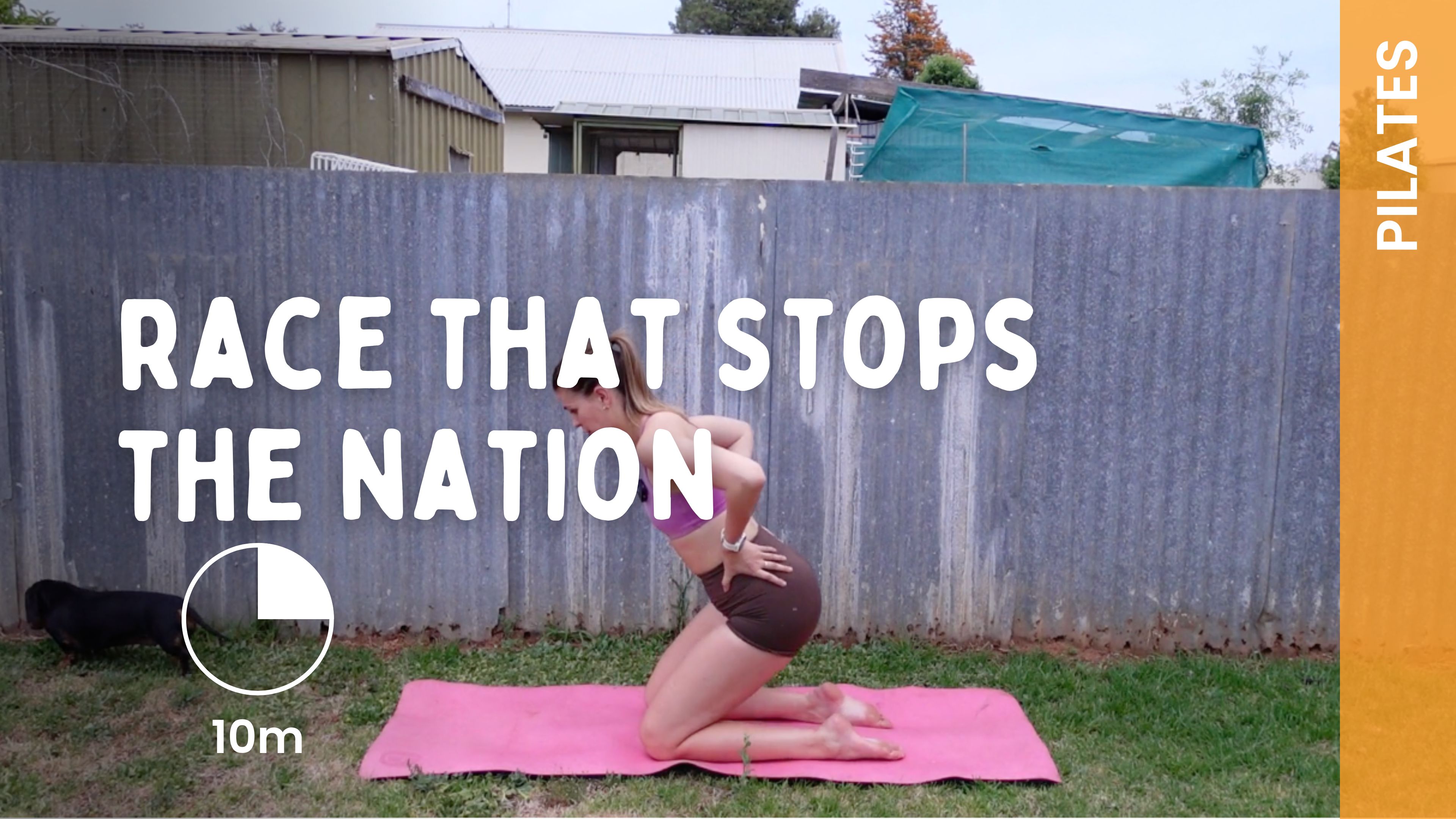 Wednesday 26th Nov - Race that Stops the Nation - Pilates