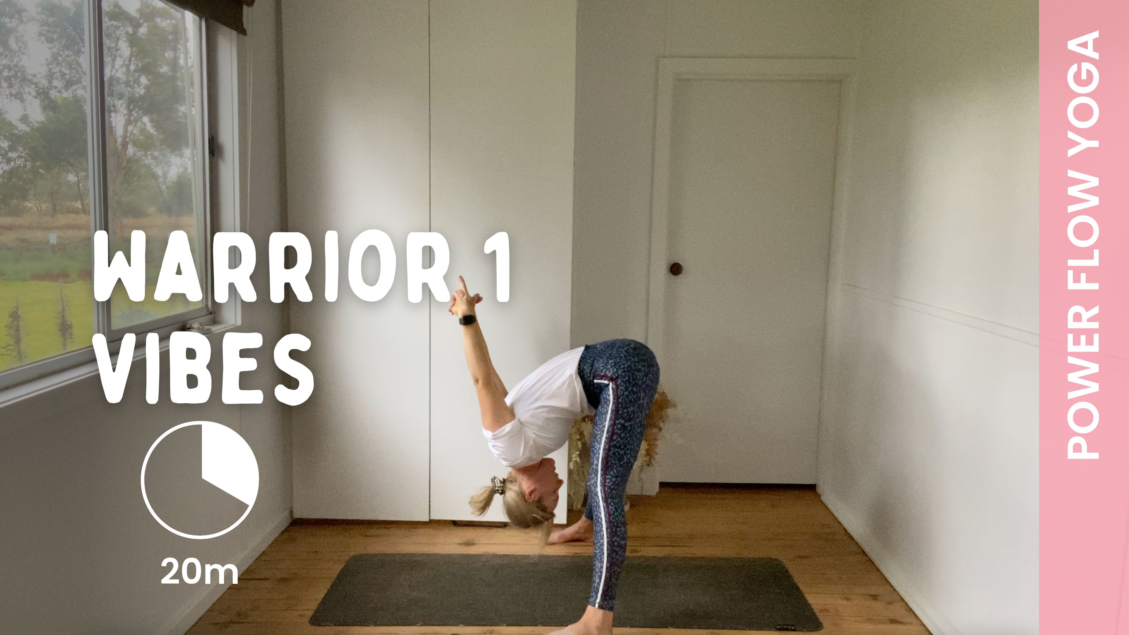 Warrior 1 Vibes - Power Yoga