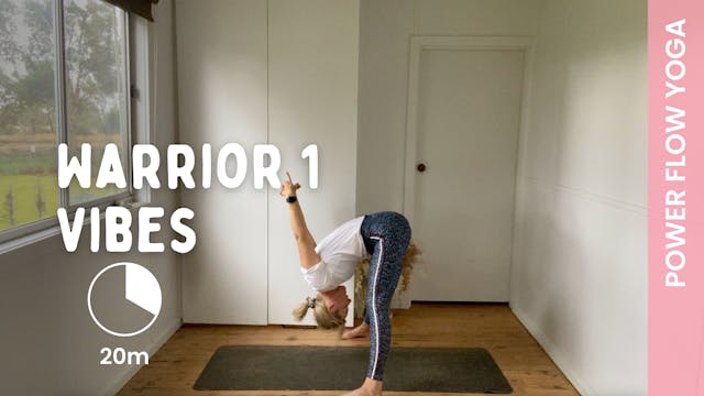 Warrior 1 Vibes - Power Yoga