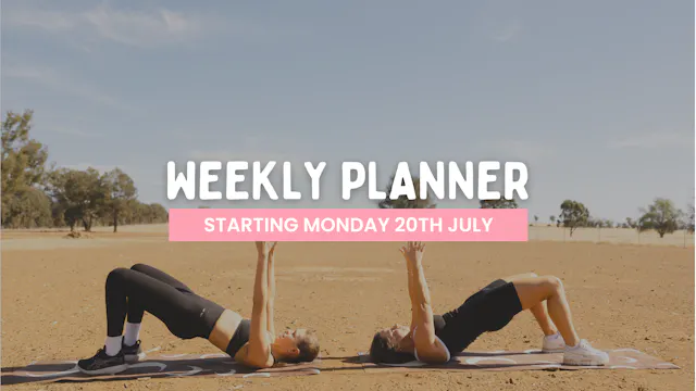 WEEKLY PLANNER