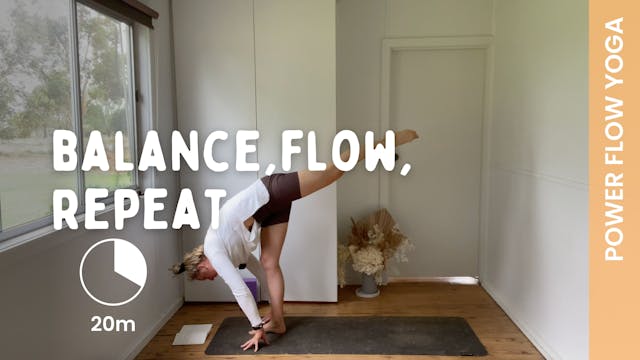 Balance, Flow, Repeat - Power Flow (Em)