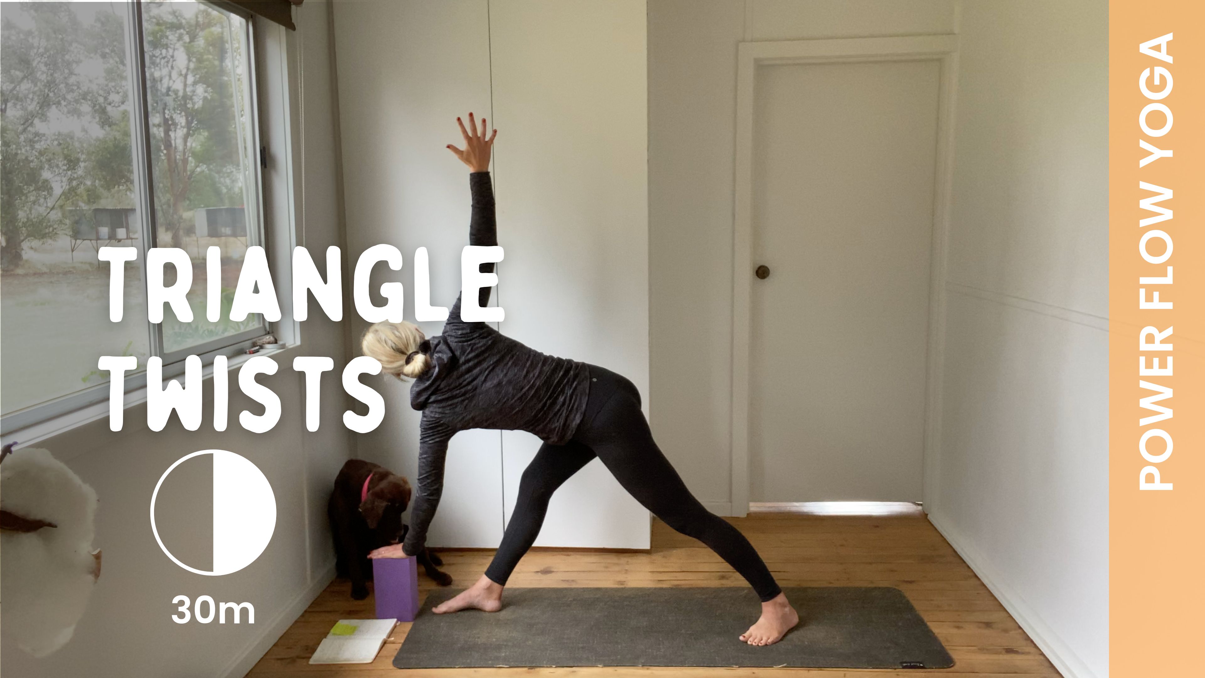 Triangle Twists - Power Yoga