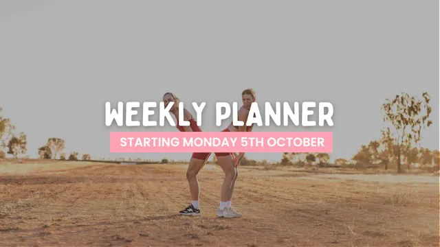 WEEKLY PLANNER