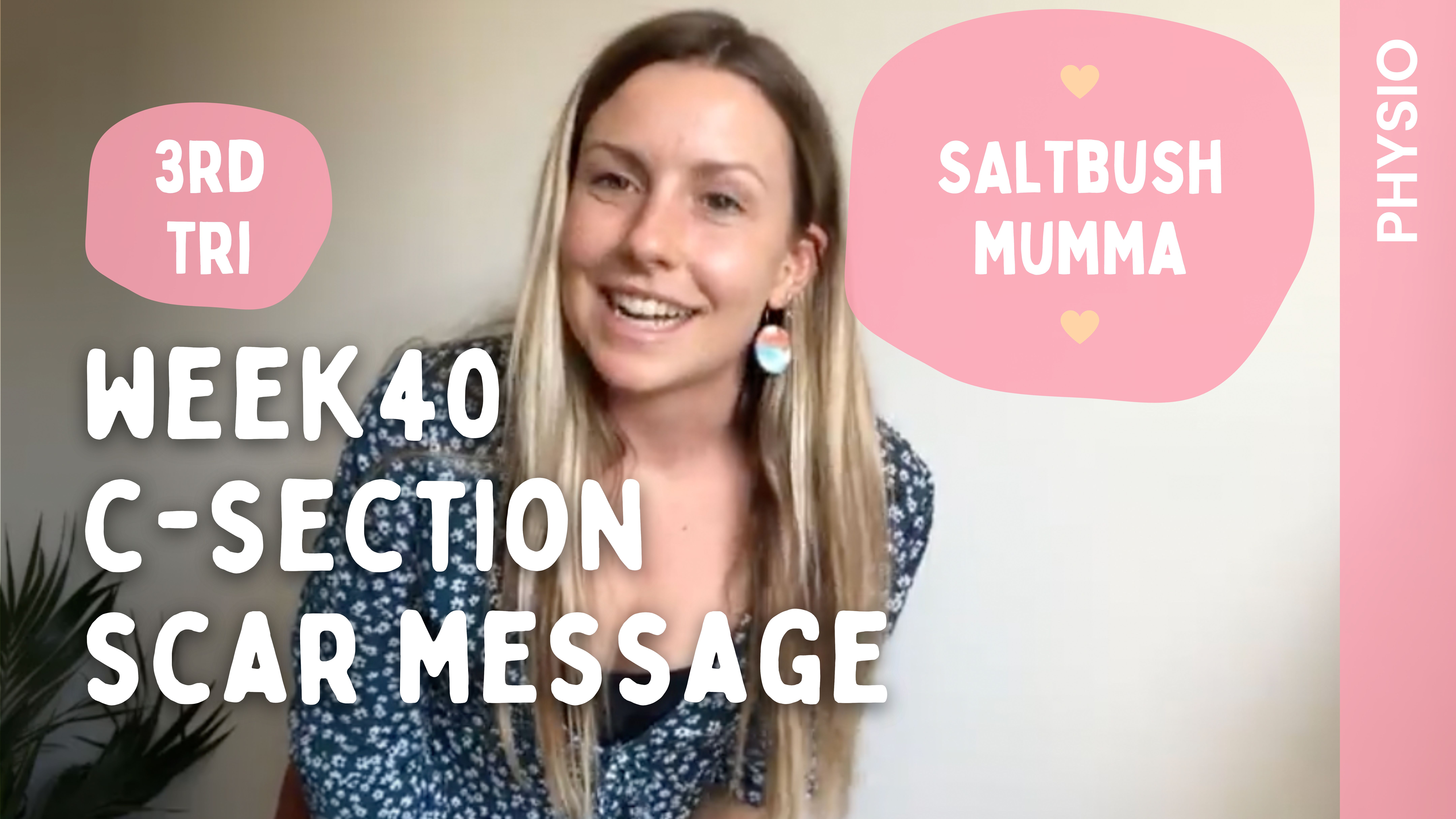 Week 40 - C-section Scar Massage 