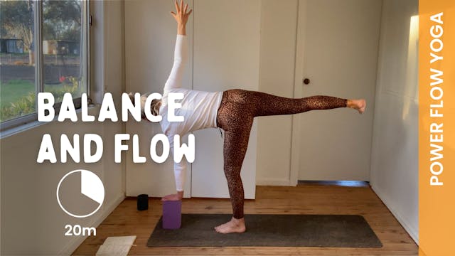 Balance and Flow - Power Yoga