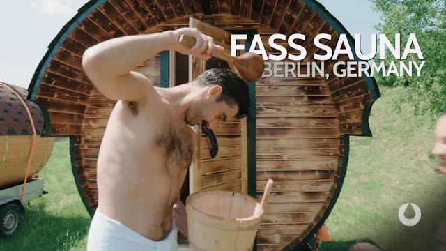 Mobile Sauna Berlin (Barrel Sauna) Fa...