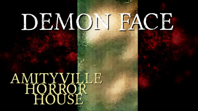 Demonic Face on Amityville Neighbors House