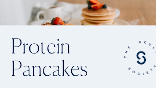 PROTEIN PANCAKES RECIPE