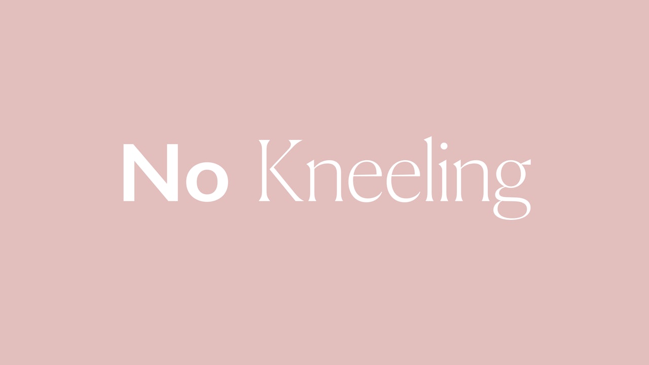 No Kneeling