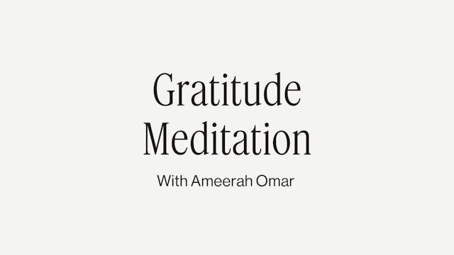 9MIN GUIDED GRATITUDE MEDITATION
