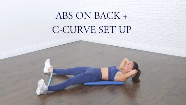 ABS ON BACK AND C CURVE SET UP