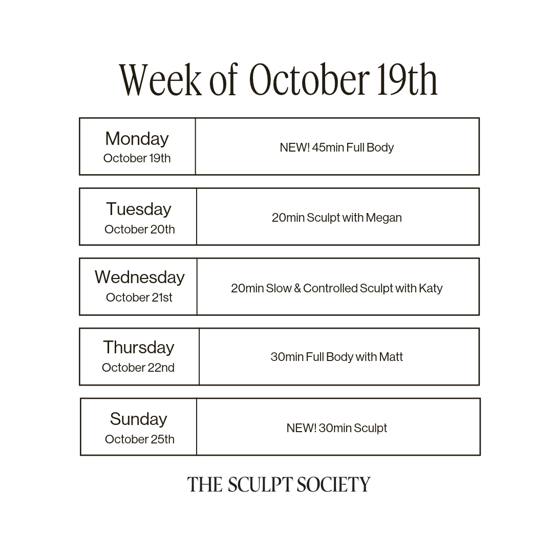 October 19th-October 25th