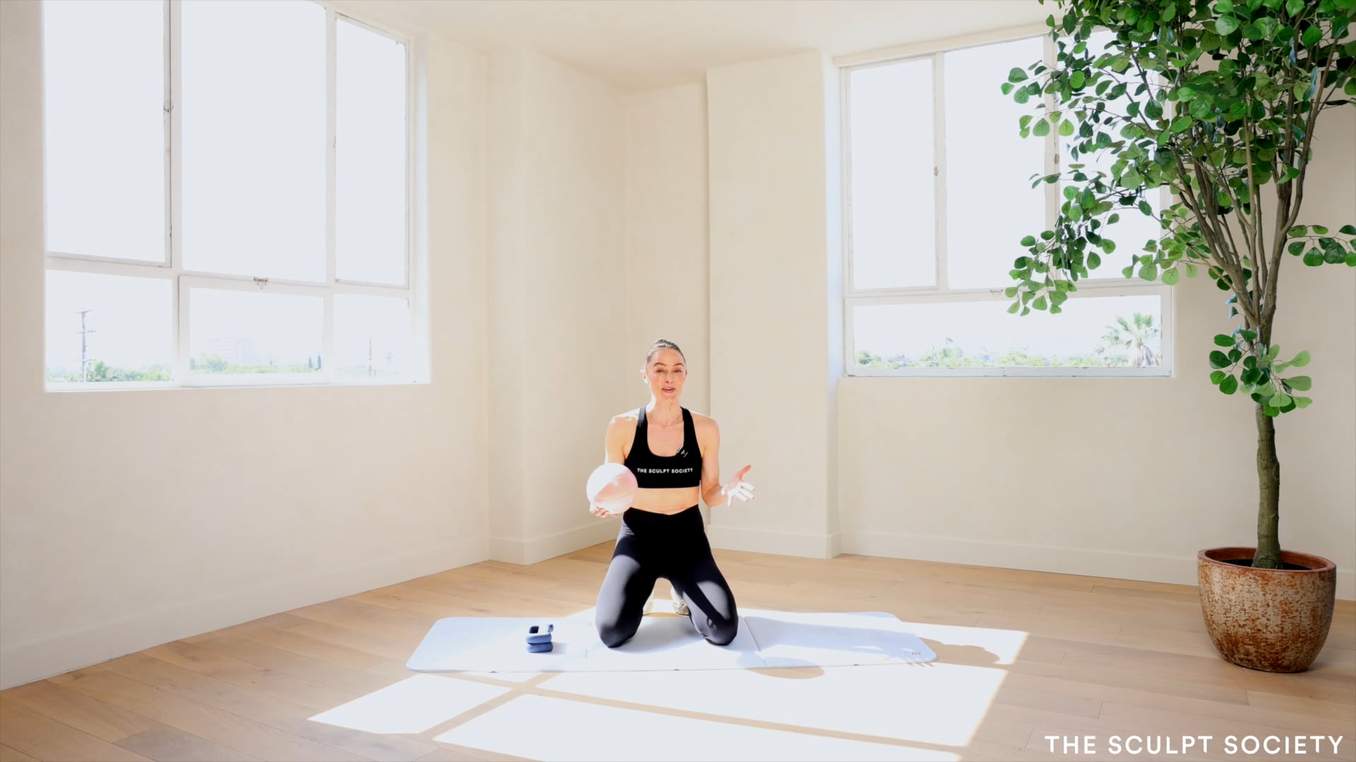 10MIN ABS ON BACK 49 WITH BALL 