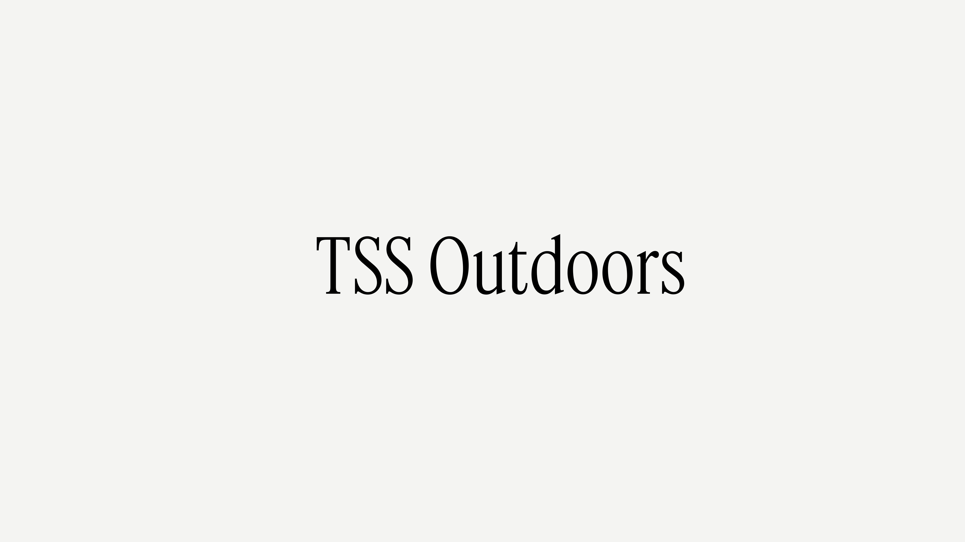 New TSS Outdoors