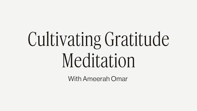 6MIN CULTIVATING GRATITUDE GUIDED MED...