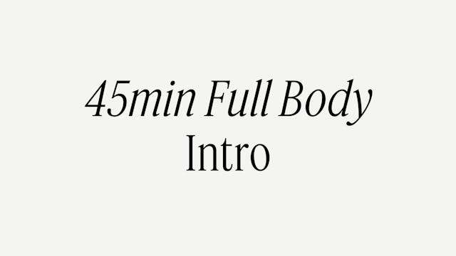 45MIN FULL BODY INTRO