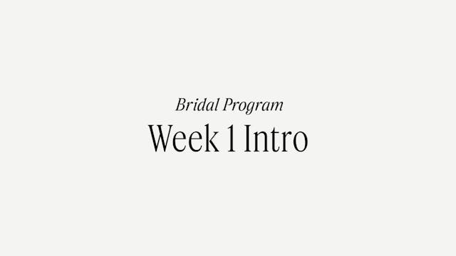WEEK 1 INTRO