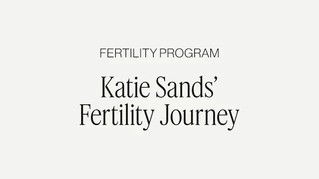 FERTILITY SCULPT & SPILL WITH KATIE S...