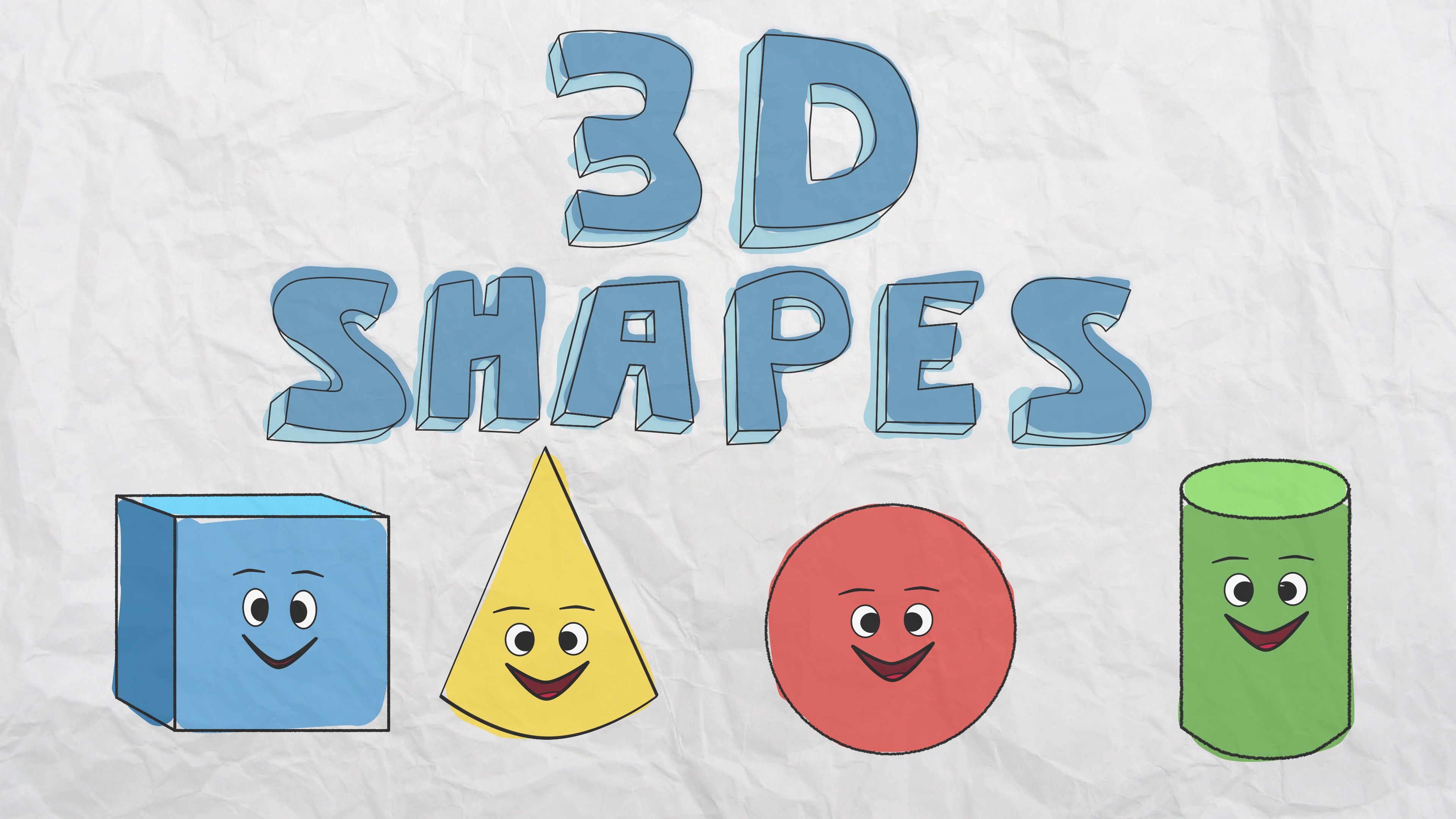 3 d shapes song