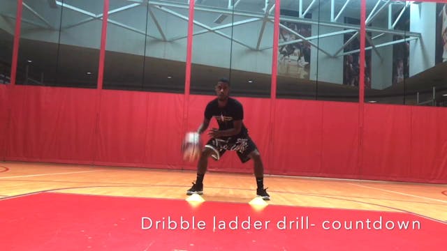 Dribble Ladder Countdown Drill W/Coac...