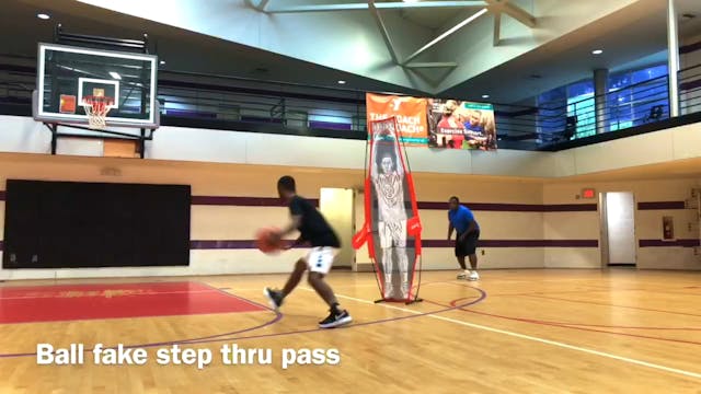 Ball Fake Step Through Pass How To W/...