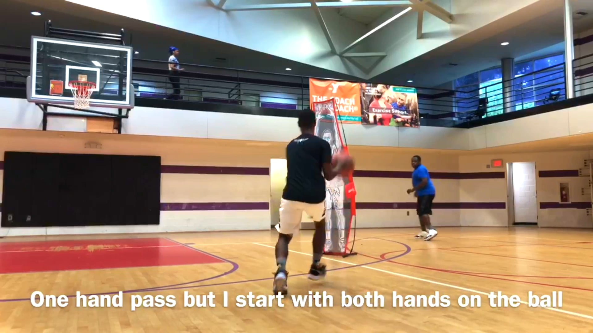 One Hand Over the Top Pass How To W/Coach Squito