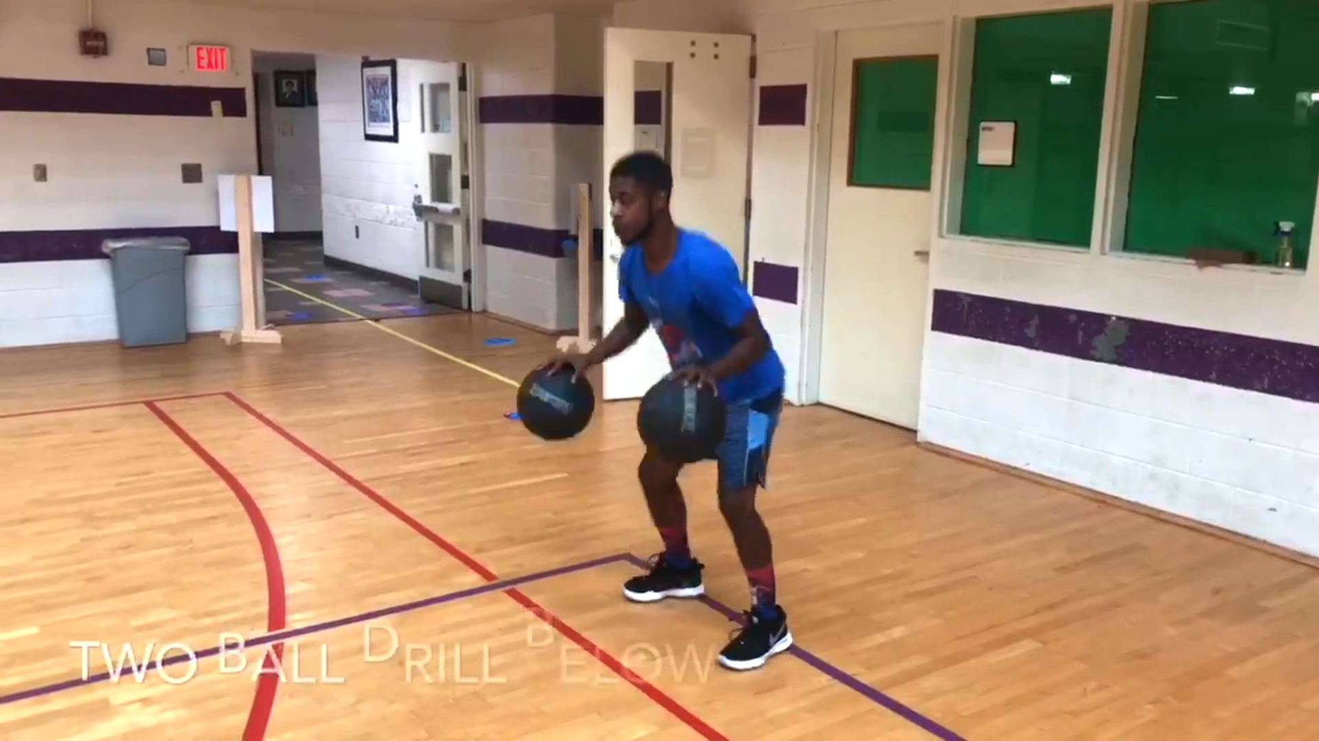 2 Ball Dribbling Drills W/Coach Squito
