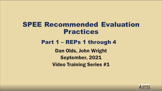 SPEE Recommended Evaluation Practices Training Vid