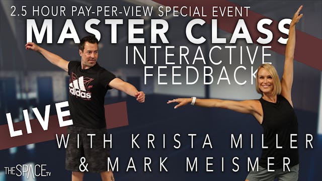 SOLD OUT!  Master Class LIVE INTERACTIVE - Sept 19