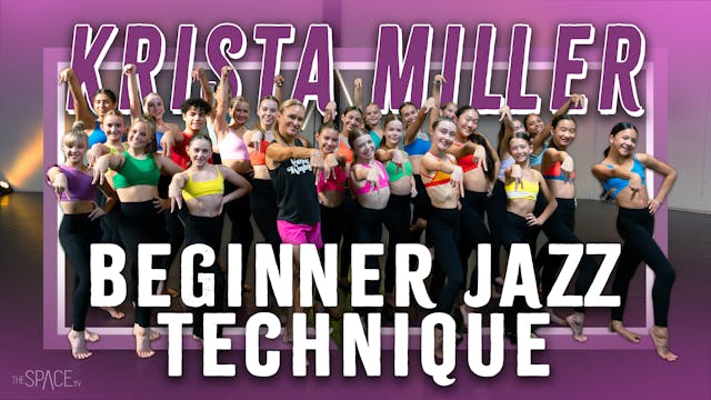 Beginner Jazz Technique / Krista Miller