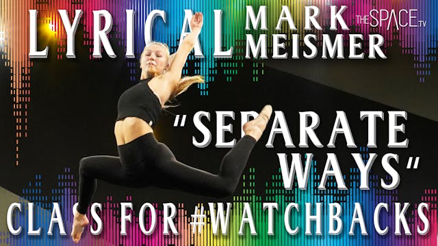 Lyrical: "Separate Ways"/ Mark Meismer