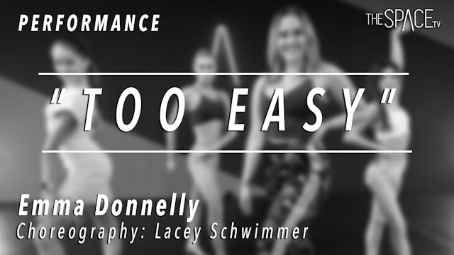 PERFORMANCE: Emma Donnelly / Ballroom Rumba "Too Easy" by Lacey Schwimmer