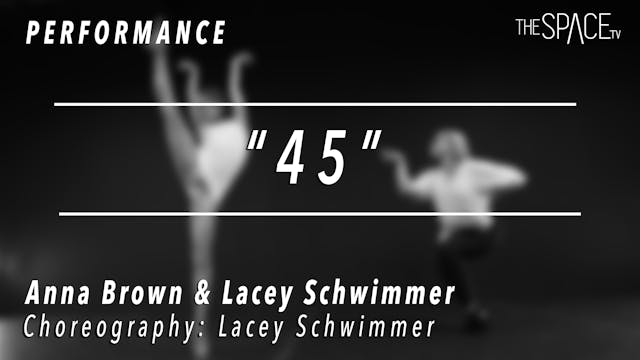 PERFORMANCE: Anna Brown and Lacey Sch...