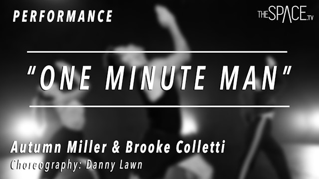 PERFORMANCE: Autumn and Brooke / Jazz "One Minute Man" by Danny Lawn